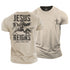 Men's Jesus Reigns Cotton T-Shirt
